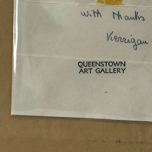 3 Mini Oil Paintings 1984 New Zealand Vintage Landscape Views in a Single Frame - Picture 14 of 16